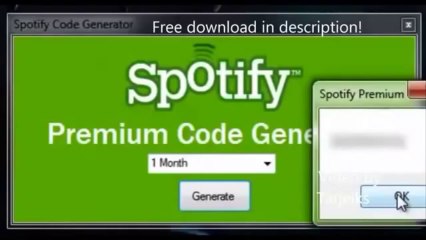 Free Spotify Premium Code Generator Hack December 2013
