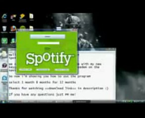 OFFICIAL Spotify Premium Code Generator Keygen 2013 Download