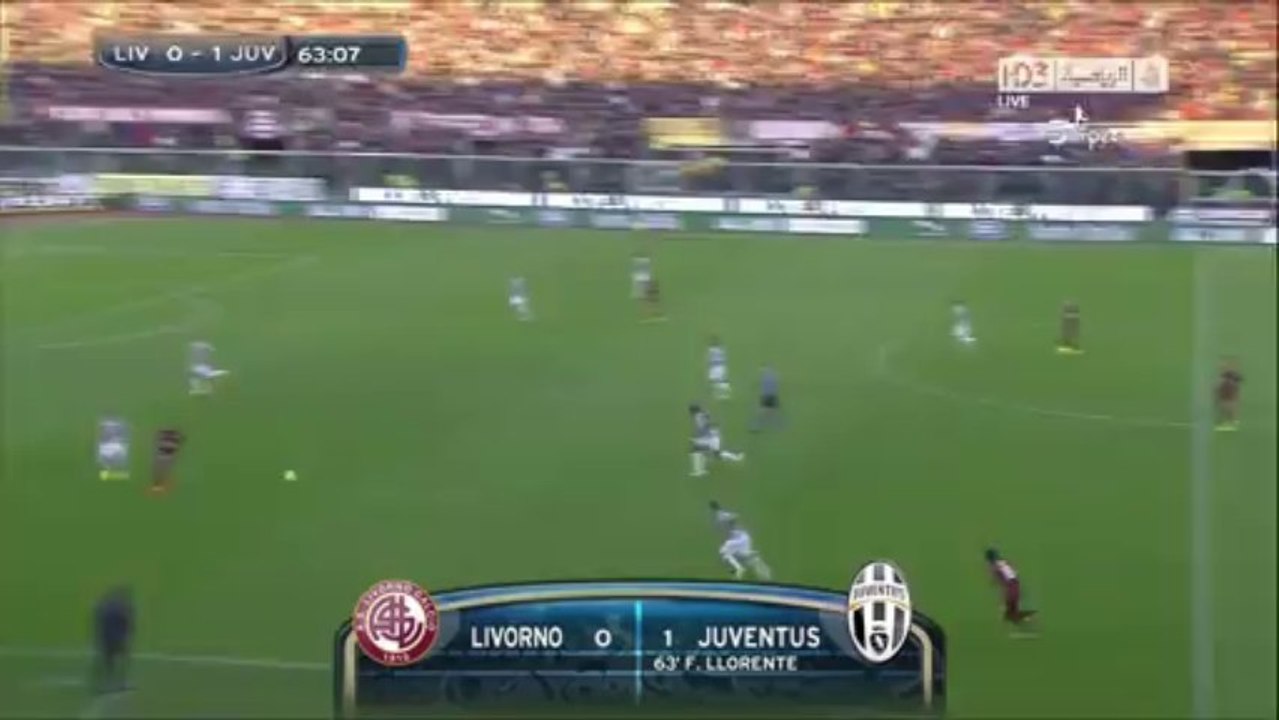 Serie A 2013/14 - 13 | Livorno 0 - 2 Juventus | Llorente (0 : 1) | 24.11.2013