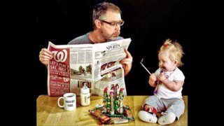 Funny Dad & Daughter Photo Series