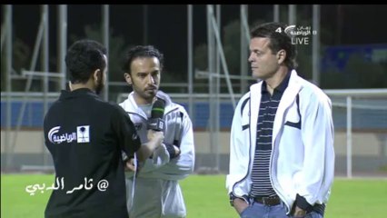 الطائي والفتح تصريح مدرب فريق الطائي باولو سيزار