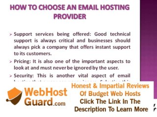 Email Hosting-An Insight on Email Solution