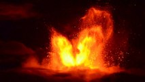 Footage of Mt. Etna Eruption