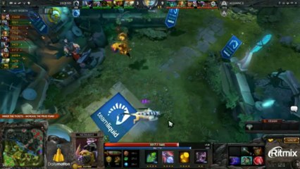 Alliance vs TL game 3 @ D2CL Season 1 (Russian)