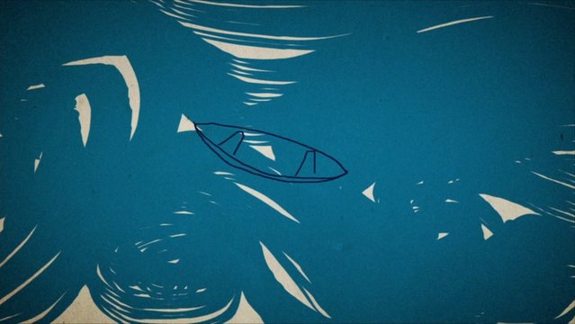 On Top Of The Waves (Hand drawn Video) - The Crying Boxer (Swedish alternative rock music group)