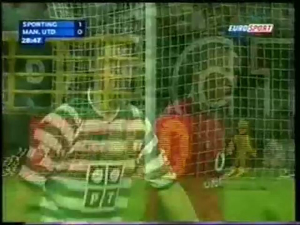 Cristiano Ronaldo - Sporting Lisbonne contre Manchester United