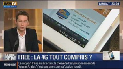 Download Video: Le Soir BFM: Free peut-il offrir la 4G à ses clients à un prix cassé ? - 03/12 5/5