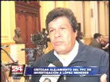 PPC negó que haya intenciones ocultas para no investigar a López Meneses