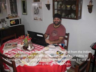 Lak Vohra Father a Colonel