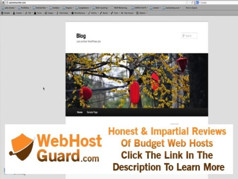 Website Tutorial - Video 2: Installing WordPress and Navigating IX Webhosting