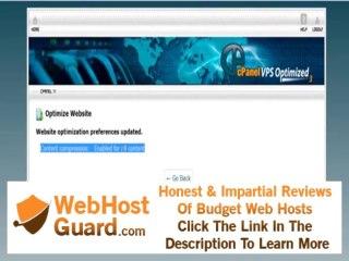 Hướng dẫn tối ưu hóa website optimiza website trong cPanel hosting