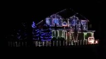 Amazing Dubstep Christmas Light Show