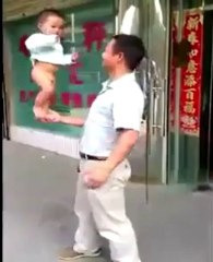 Flexible Baby ... only chines can produce that type of babies :P