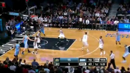 Kenneth Faried RIM Crush _ Nuggets vs Nets _ December 2, 201