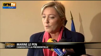 Fusillade à Toulouse : Marine Le Pen, "complètement en empathie"