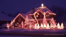 The Amazing Grace Christmas House - Holdman Christmas