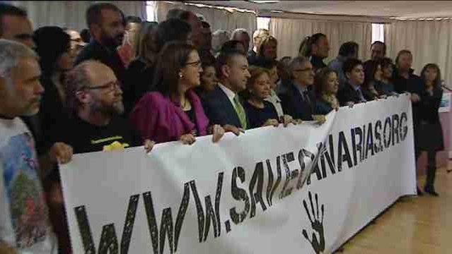Canarias pide ayuda internacional contra las prospecciones de Repsol 20131204 (Versión)