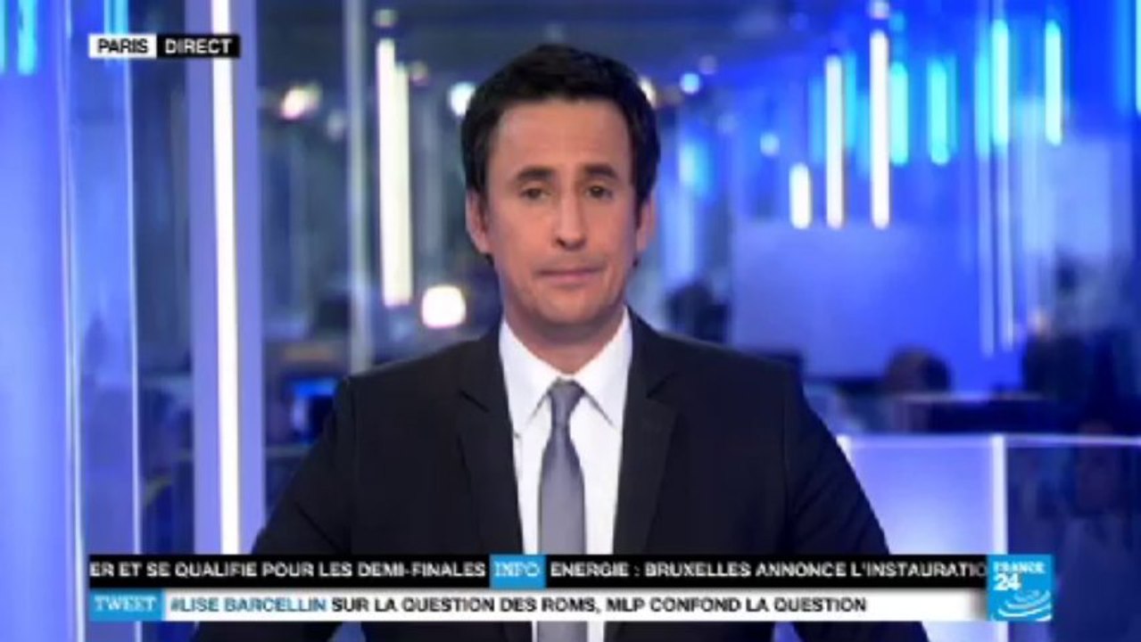Présentation du nouvel habillage de France 24
