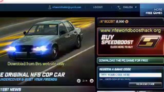 ( mediafire ) Need For Speed World Boost Hack Working 100% [With PROOF]