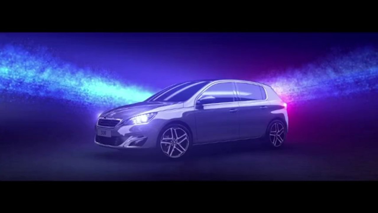 Teaser Peugeot 308 II - Salon de Francfort 2013 - Vidéo officielle ( www.feline.cc )