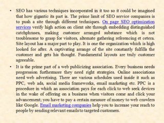 Online Marketing Companies Help You To Optimize Your Business