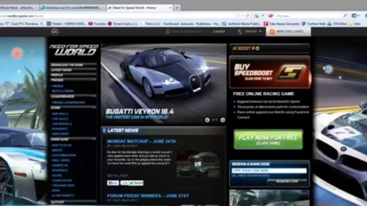 NFS World MultiHack v1.4 (Boost Hack) Updated 2013 Download link