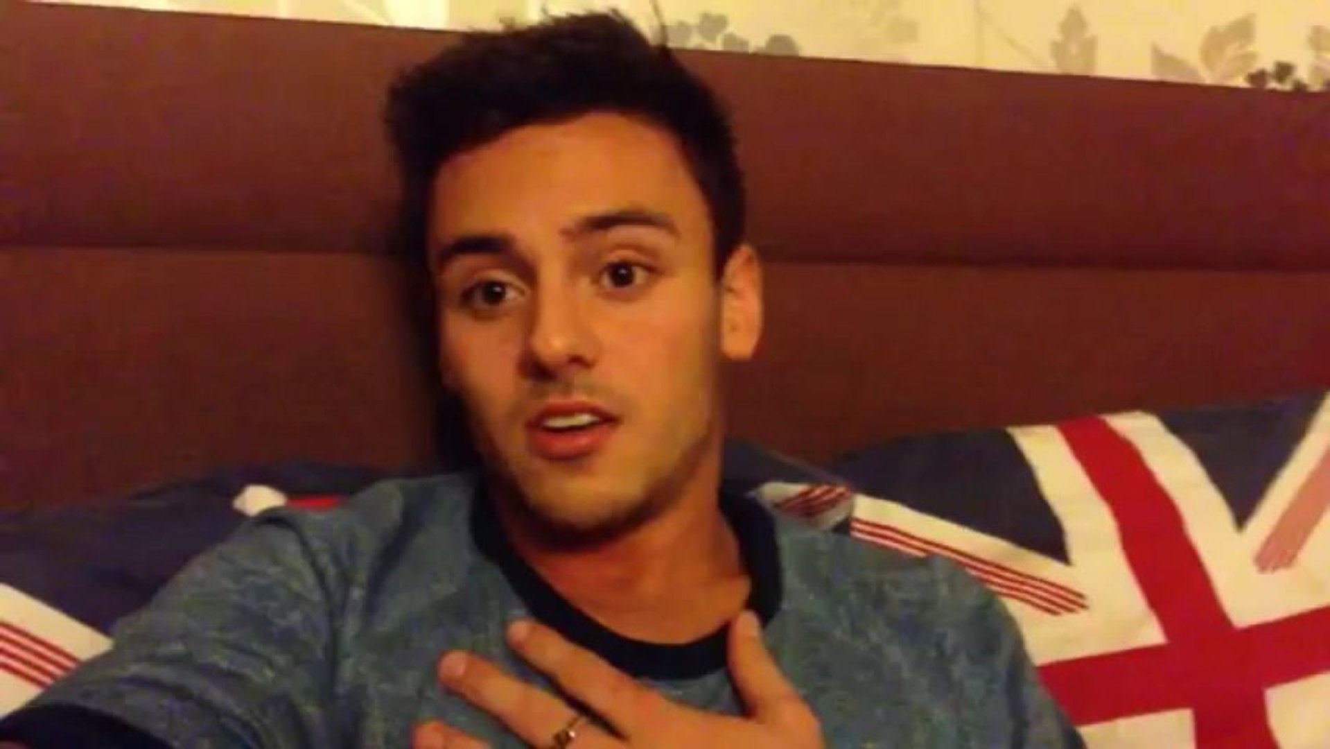 Tom Daley made his coming out on video