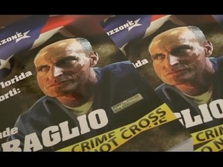 Napoli - Libro sul calvario di Chico Forti -1- (03.12.13)