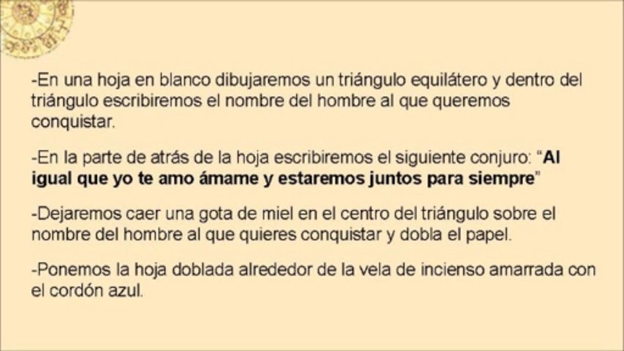 hechizo amor miel conquistar hombre
