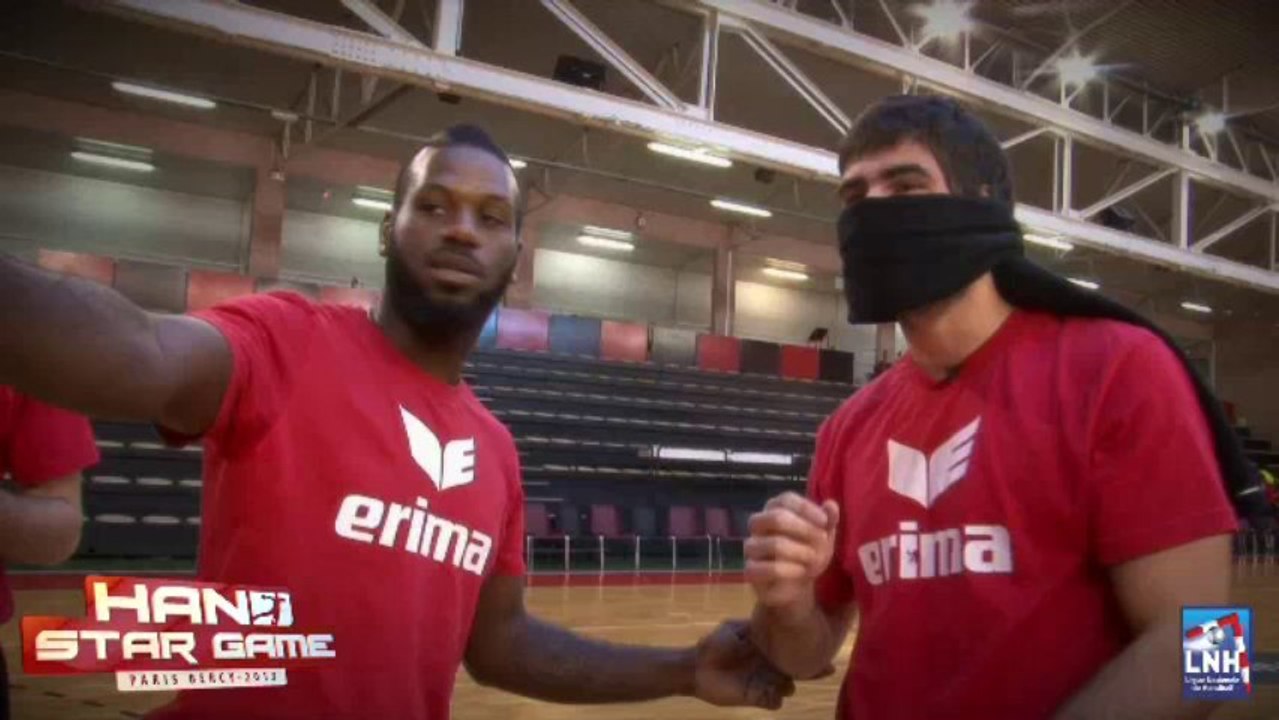 Hand Star Game – Ivry – Défi pénalty aveugle