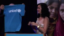 Katy Perry nommée ambassadrice de l'UNICEF