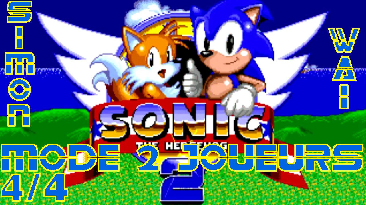 Let's (try to) play Sonic 2 Beta Simon Wai (mode 2 joueurs avec MarioandOlimar) Partie 4