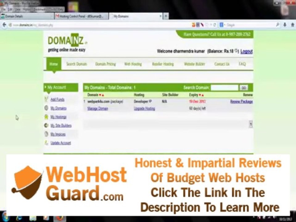 how to link hosting space with domain name of different service providers (tutorial-5)