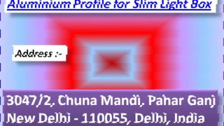 Aluminium Profile for Slim Light Box