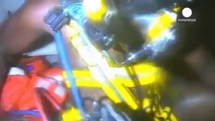 Nijerya'da mucize kurtuluşun görüntüleri yayınlandı