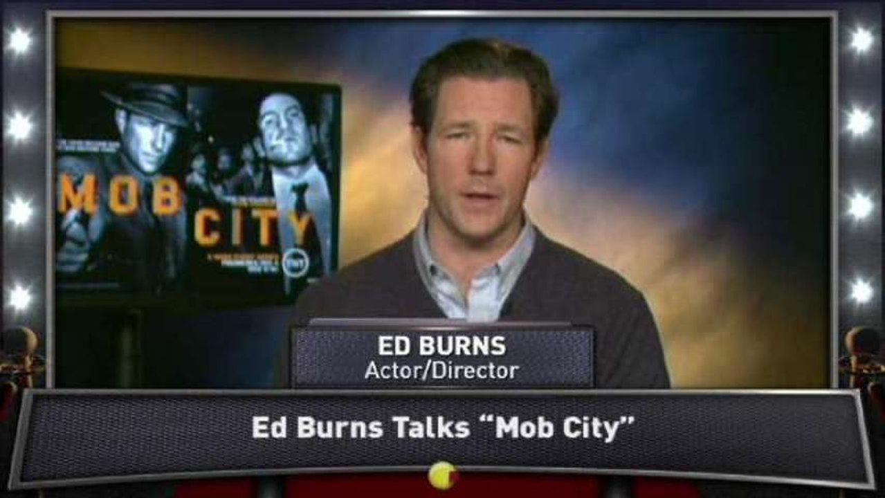 Ed Burns Talks “Mob City”