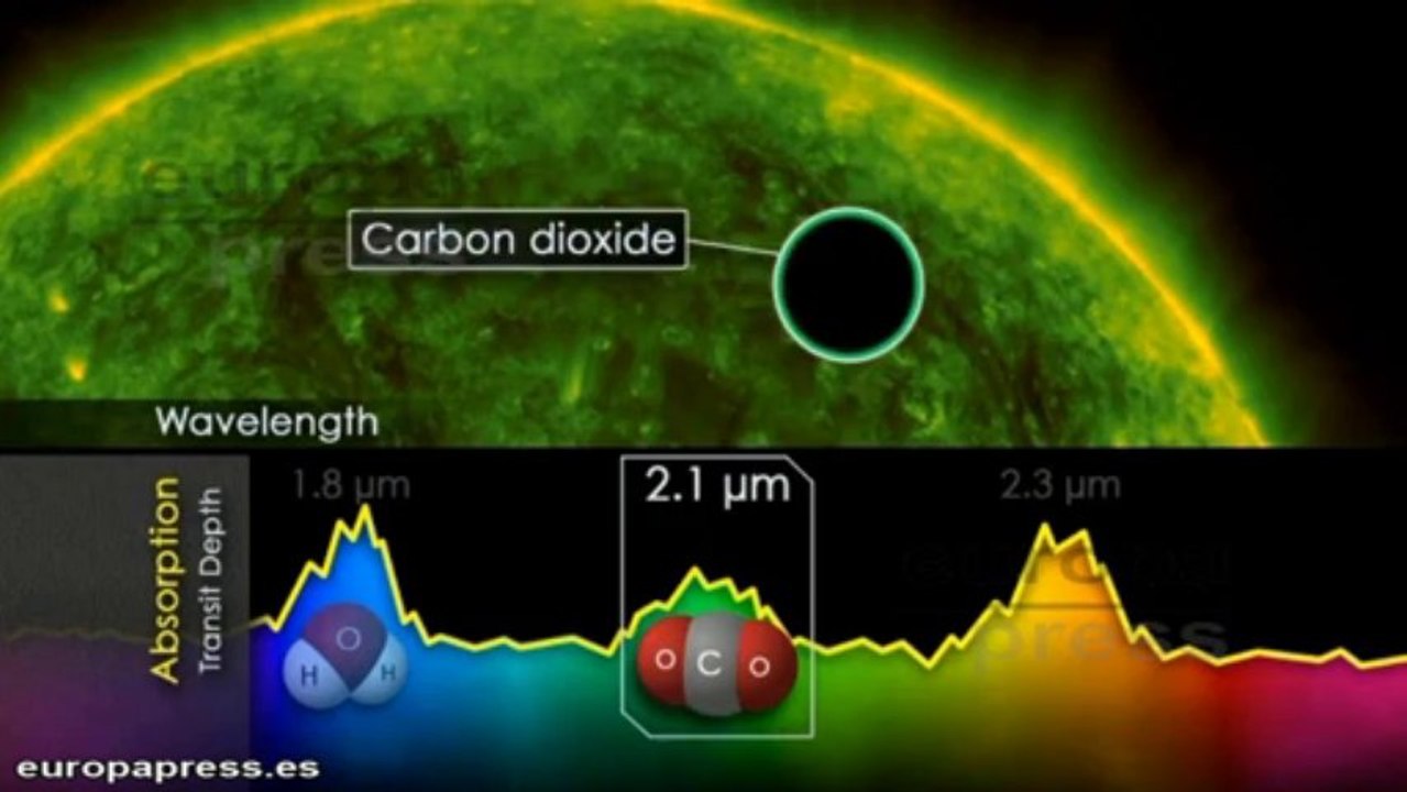 La NASA halla signos de agua en cinco exoplanetas