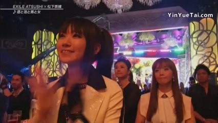 酒と泪と男と女 - EXILE ATSUSHI×松下奈緒 (FNS 2013)