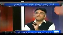Asad Umar Blasted at PMLN but Jang paper published it as praising of PMLN by Asad Umar