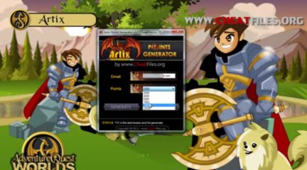 Artix Points Generator - December 2013 [PROOF]