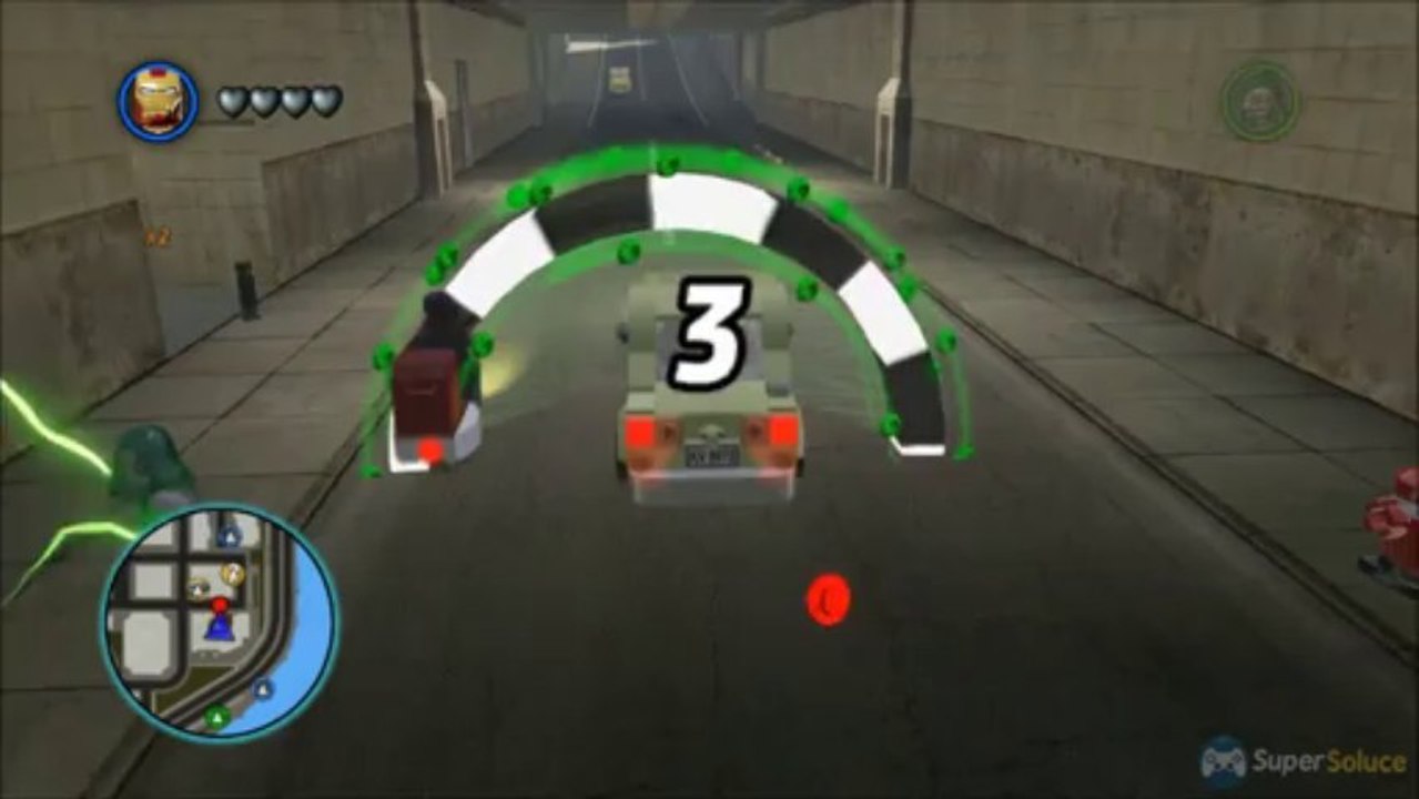 LEGO Marvel Super Heroes - Jeton véhicule Velomoteur de la pizzeria