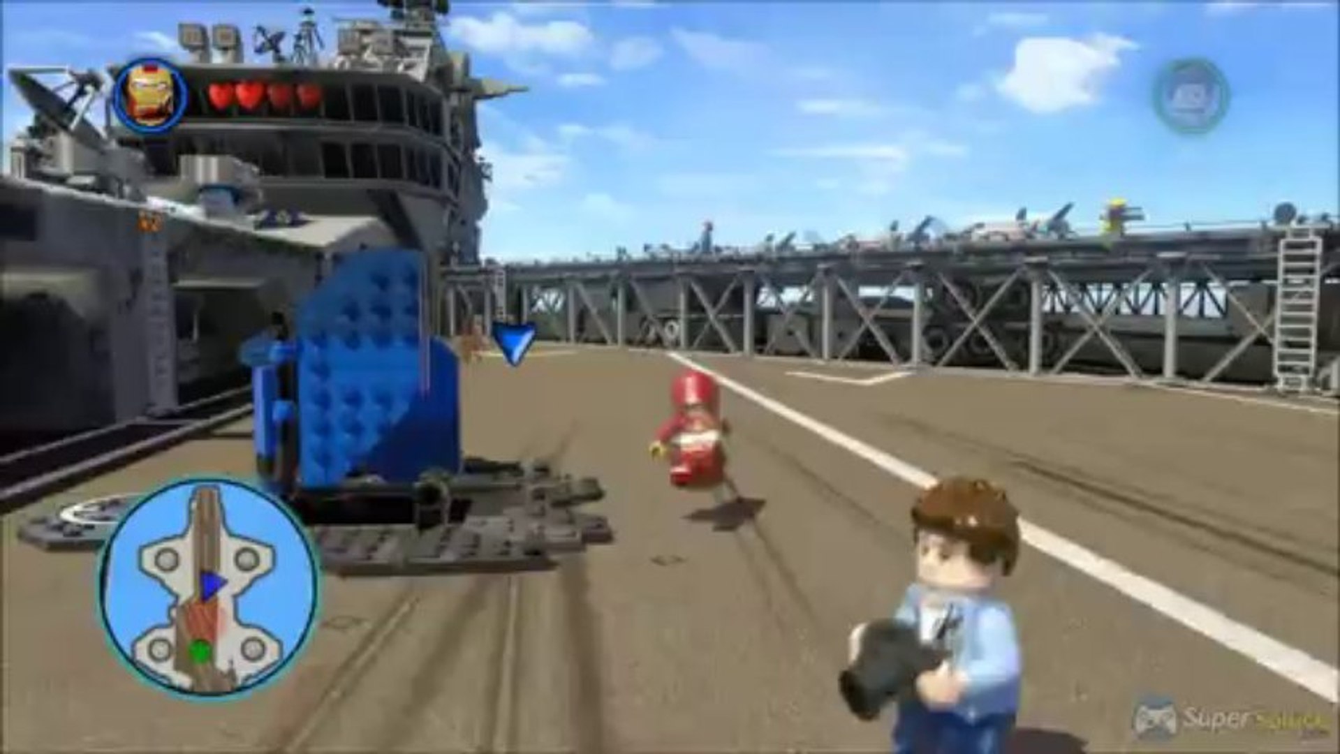 LEGO Marvel Super Heroes - Jeton véhicule Mini-héliporteur du SHIELD -  Vidéo Dailymotion
