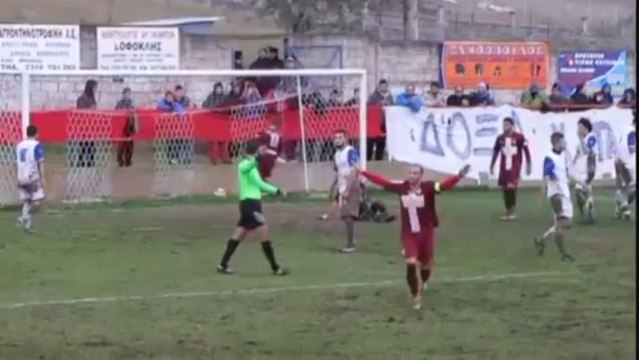 9η Δόξα Πενταλόφου-ΑΕΛ 1-5 2013-14 Τα γκολ (εκτός του 0-3)