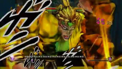 Jojo's ASB secret scene Jotaro VS DIO