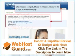 Magento Installation on a Nexcess Hosting Account