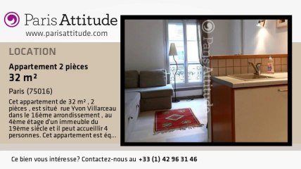 Appartement 1 Chambre à louer - Victor Hugo, Paris - Ref. 6928