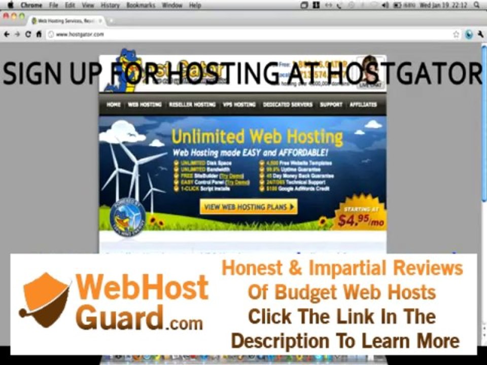 Very Cheap website host from hostgator
