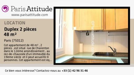 Duplex 1 Chambre à louer - Reuilly Diderot, Paris - Ref. 6859