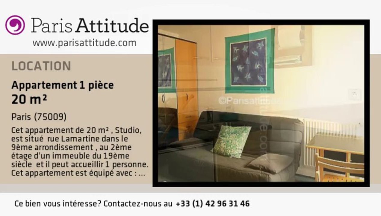 Appartement Studio à louer - Notre Dame de Lorette, Paris - Ref. 1712
