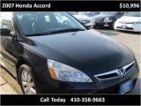 2007 Honda Accord Used Cars Baltimore Maryland
